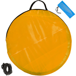 Beach Tent Jasmin - Blue & Orange by Tectake