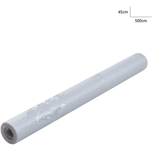 Wallpaper Retro Flower Textured PVC Roll by Kidkid