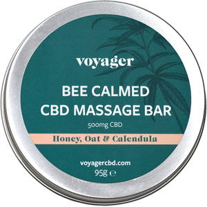CBD Massage Bar - Green / Bee Calmed by Voyager