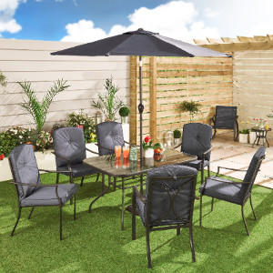 Rio Large Garden Table by Outdoor Essentials