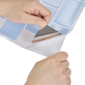 10Pcs Marble Effect Tile Stickers by Livingandhome