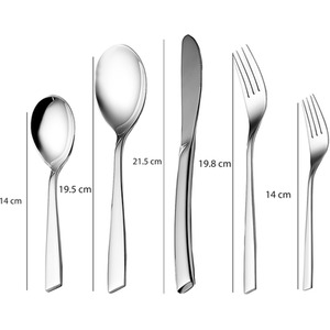 Innoteck 20 Piece Stainless Steel Cutlery Set - Steel by Innoteck