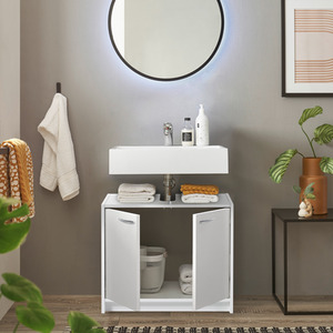Smash Under Sink Cabinet - White by Julian Bowen