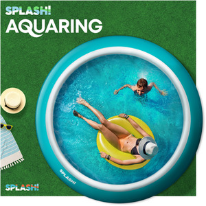 AquaRing Inflatable Pool - Blue / 300cm by SPLASH!