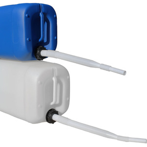 Din61 S60x6 (2 inch) Female to Long Spout - White by DNA PACKAGING LTD