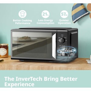 Comfee CompactWave 19L Space-Saver Microwave - Black by Comfee