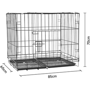 Iron Dog Crate by Livingandhome