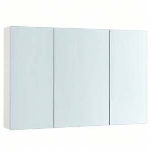VASAGLE Wall Cabinet with Bathroom Mirror - White by VASAGLE