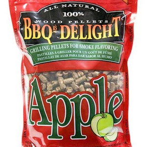 Apple Wood Smoking Pellets - Brown by Bbqr's Delight