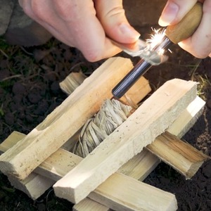 24 Flamers Wood Wool Firelighters - Natural by Flamers