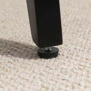 HOMCOM Wooden Frame Beech Armchair - Grey by HOMCOM