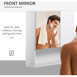 Kleankin Under Sink Cabinet - White by Kleankin