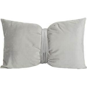 Bow Cushion - Silver