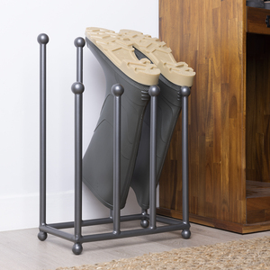 Charnwood Iron Boot Stand - Dark Grey by Charles Bentley