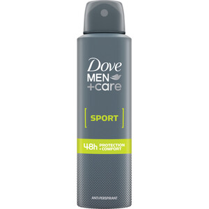 Dove Men +Care Sport Antiperspirant 150ml - Grey by Dove