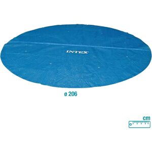 Solar Pool Cover for Paddling Swimming Pools 206cm Diameter - Blue by Intex