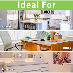 Slim Plastic Lidded Pedal Waste Bin - Grey by JVL