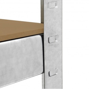 Galvanised Racking Unit 90 x 40 x 180cm - Silver by Monster Racking