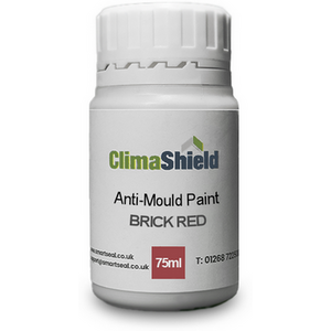 Smartseal Anti-Mould Paint - Brick Red / 75ml by Smartseal UK Ltd
