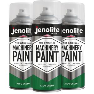Scuff Resistant Machinery Paint - Atco Green / 3 by Jenolite