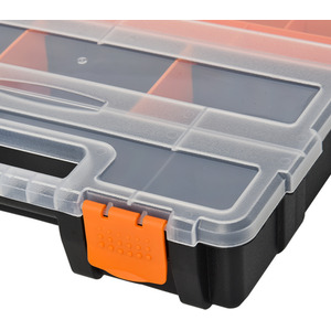 DURHAND DURHAND Set of 4 Plastic DIY Tool Storage Boxes - Orange and Black by DURHAND