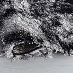 Modern Soft Two Tone Shimmer Shaggy Area Rugs by Desire Rugs