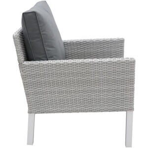 Naples 4 Piece Lounge Set - Grey by Malay