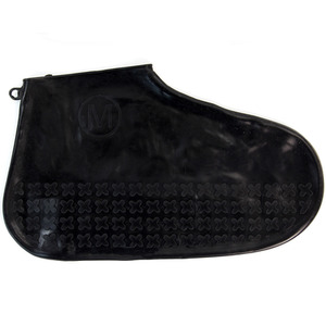 Shoe Covers Reusable Silicone Waterproof Protectors - Black by Actiasgear