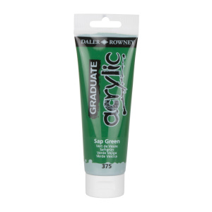Daler Rowney Graduate Acrylic Paints 120ml - Sap Green by Daler-Rowney