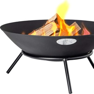 Fire Pit Portable for Outdoor - Black