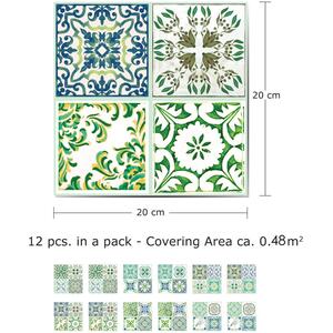 Walplus Wall Tiles Stickers by WALPLUS