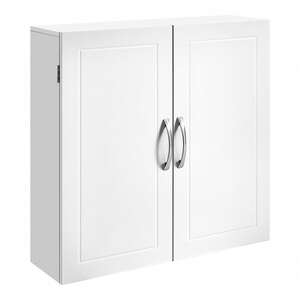 VASAGLE Bathroom Wall Storage Cabinet - White by VASAGLE