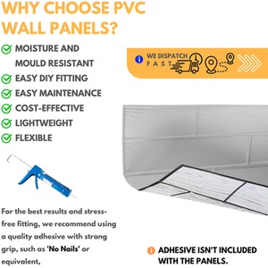 3D Wall Panels (96x48 cm) PVC Cladding Panel Wooden Design by NOVECRAFTO