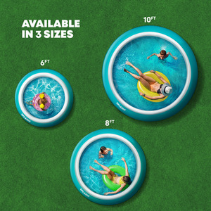 AquaRing Inflatable Pool - Blue / 240cm by SPLASH!