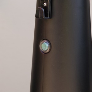 IPX4 Electric Quartz Bulb Heater 1.2KW - Black by Primrose