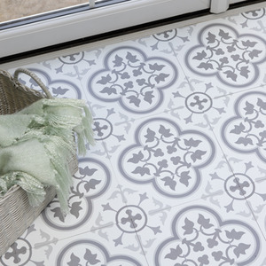 Remy Peel and Stick Vinyl Floor Tiles 0.93sqm by Fine Decor