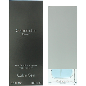 Calvin Klein Contradiction For Men Eau de Toilette 100ml - Grey by Calvin Klein