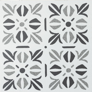 Cubia Pattern Peel and Stick Vinyl Floor Tiles 1sqm by d-c-fix