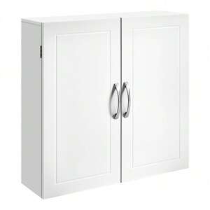 VASAGLE Bathroom Wall Storage Cabinet - White by VASAGLE