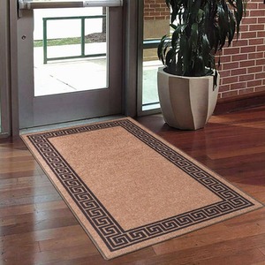 Nonslip Greekey Gel Door Mats by Smart Living