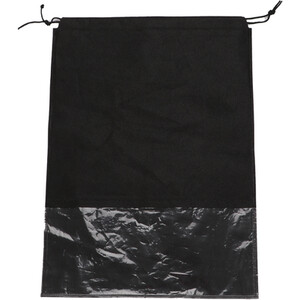 Drawstring Shoe Bag - Black
