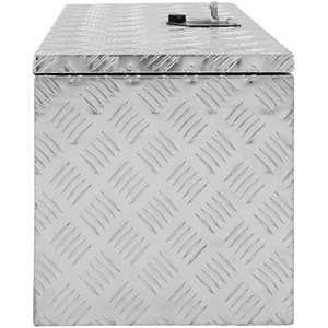 Aluminium Lockable Toolboxes - Silver / 81cm by T-Mech