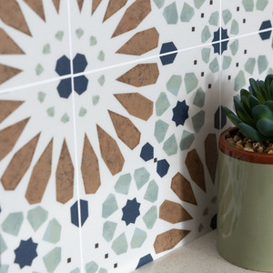 Quadrostyle MAZARINE Wall Tile and Furniture Vinyl Stickers by Quadrostyle