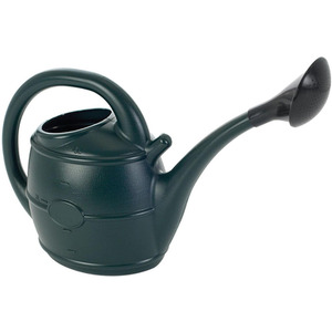 13L Easy To Use Lightweight Green Watering Can With Rose Head - Green by STORM TRADING GROUP