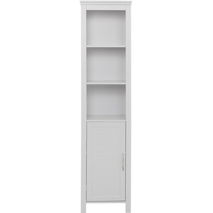Freestanding Bathroom Tall Cabinet with Blind Door by Livingandhome