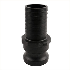 Camlock Adapter (2 inch) x (2 inch) Hose Tail - Black by DNA PACKAGING LTD