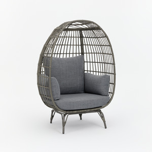 Como Garden Egg Chair - Light Grey by GRS