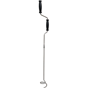 Compost Crank Aerator Stirrer Turning Tool - Silver by Selections