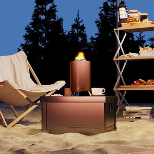 Outsunny Stainless Steel Smokeless Fire Pit 842-388 by Outsunny