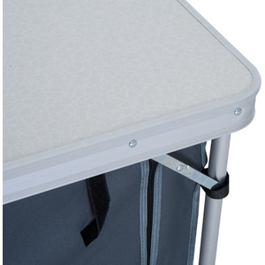 Outsunny Folding Picnic Table - Pebbles White by Outsunny